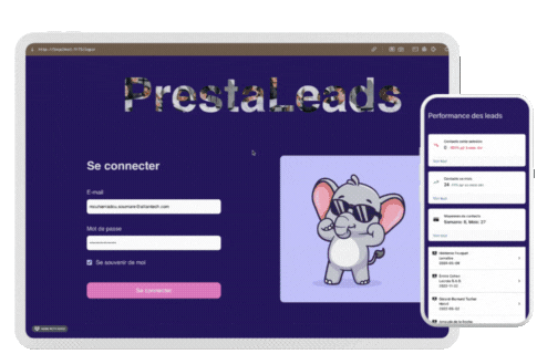Image du projet Prestaleads : optimisez vos leads, simplifiez votre gestion