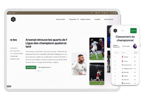 Image du projet SportSync : Suivez vos sports préférés en temps réel